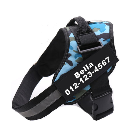 No-pull dog harness front view