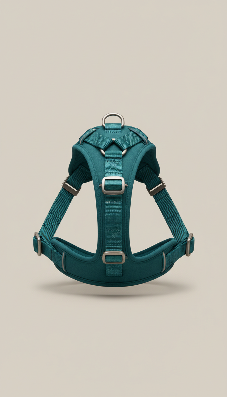 Teal Pet Harness